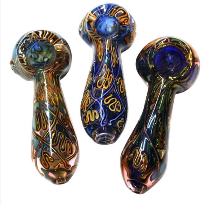 Groovy Gold Ribbon Pipe (7666786631836)