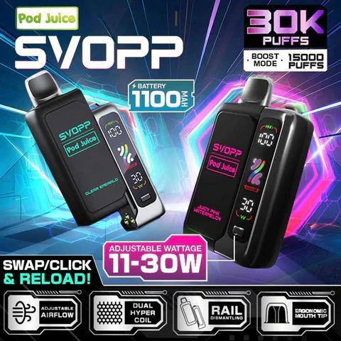 SVOPP POD JUICE (30K Puff)  Hempyz Smoke Shop