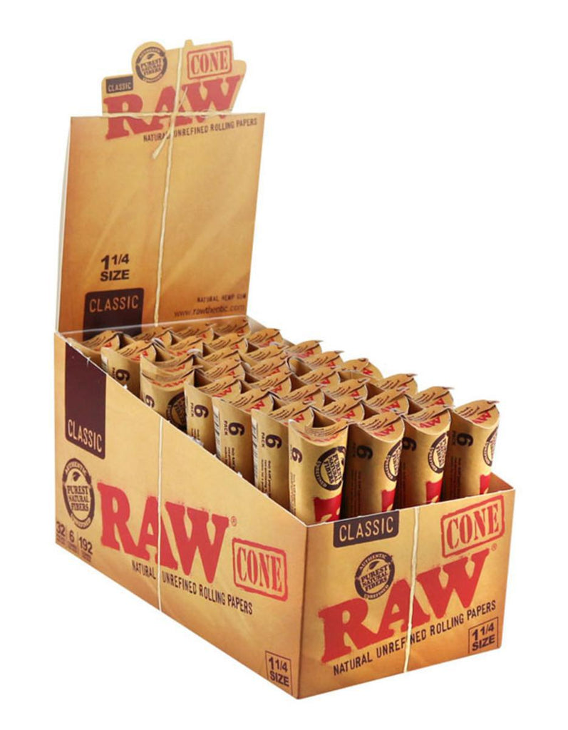 Raw 1 1/4 Cones (7276537413788)