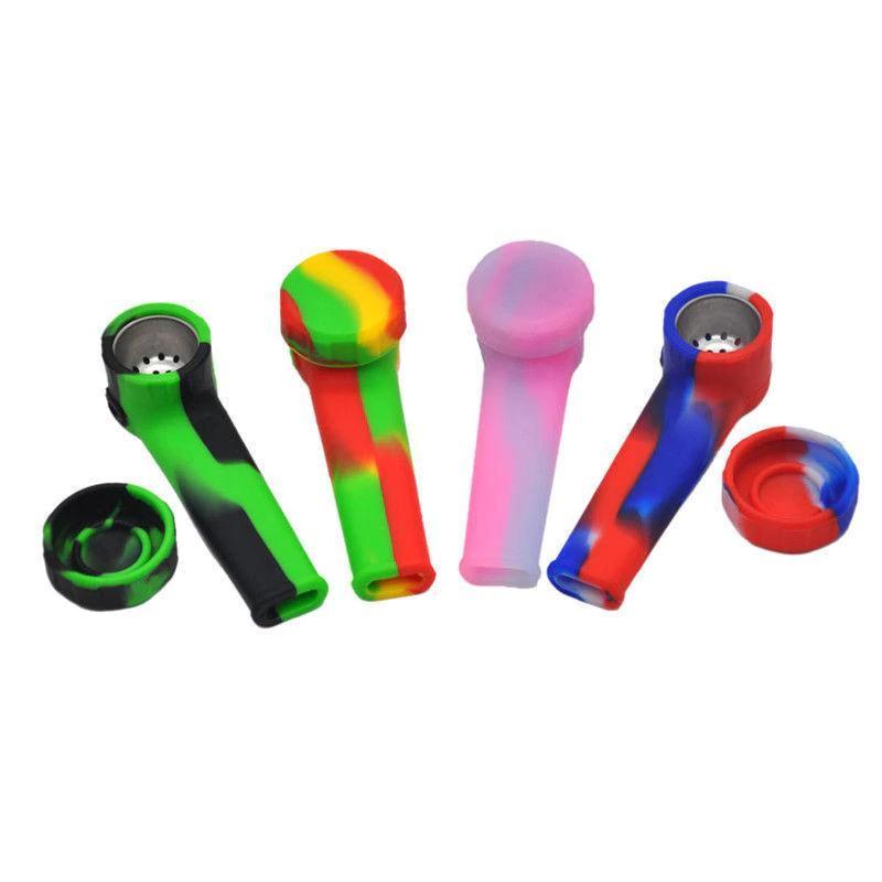 3" Silicone Pipe w/ Lid (7276557959324)