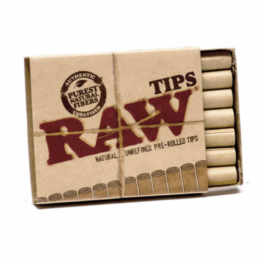 Raw Natural Unrefined Pre-Rolled Tips (21ct) (7276482134172)