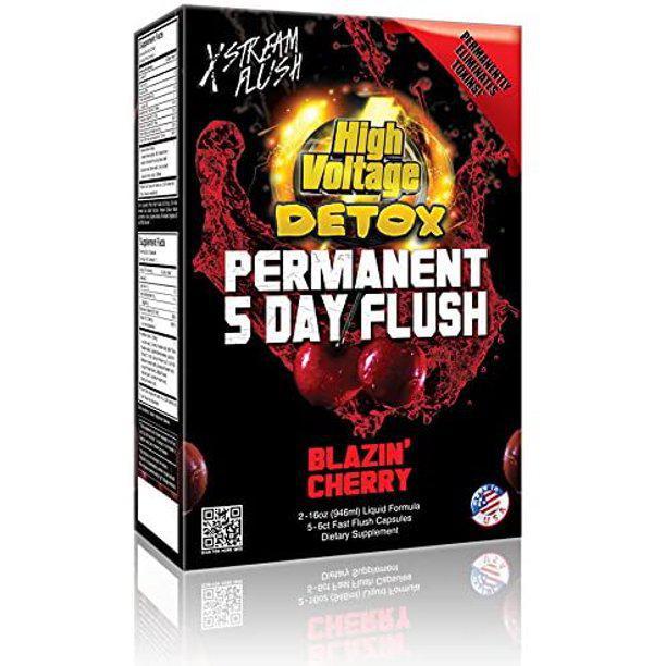 High Voltage Permanent 5 Day Flush - Blazin Cherry (7276486066332)