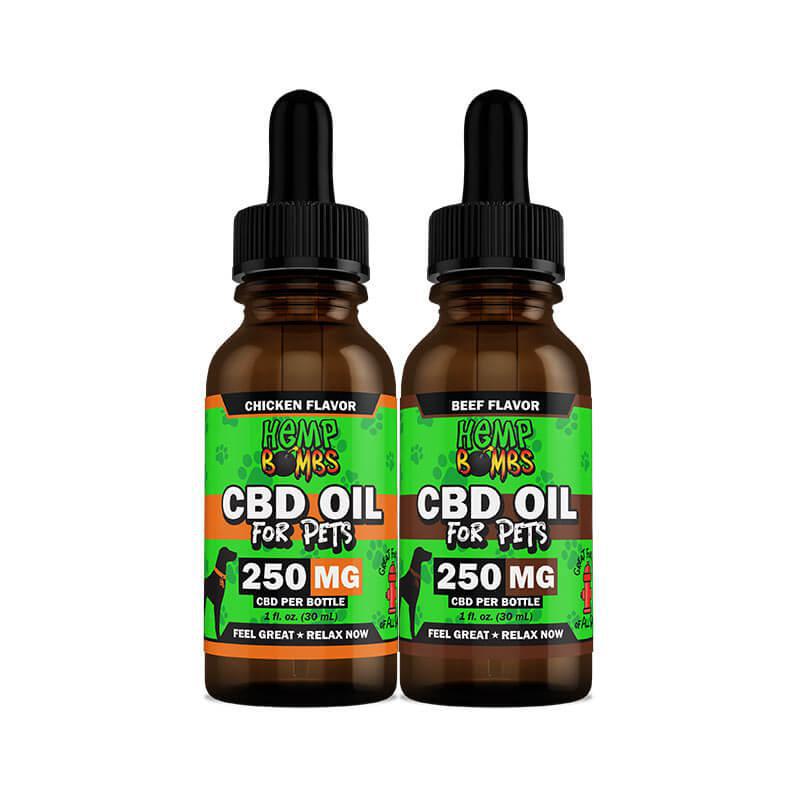 Hemp Bomb Pet CBD Oil 250mg (7276464210076)