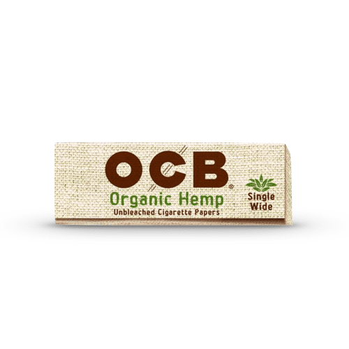 OCB Organic Hemp Single Wide Rolling Papers (7276563595420)