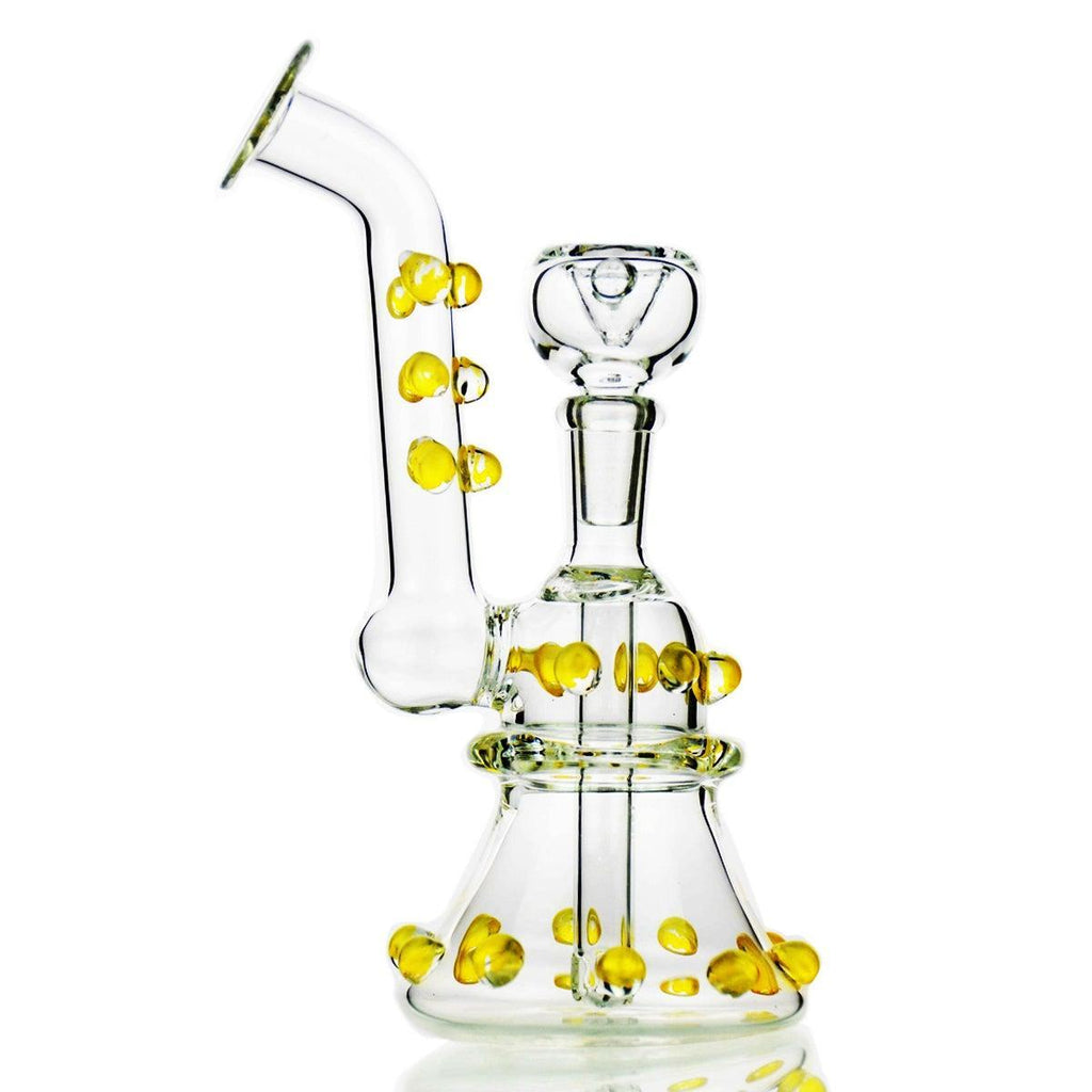 Colored Spot Can Bong w/ Diffused Downstem (7276468338844)