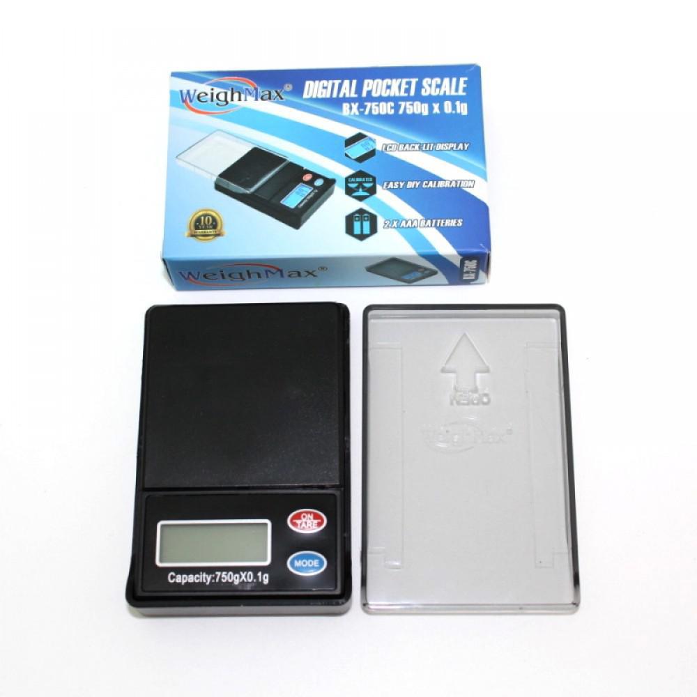 WeighMax Digital Pocket Scale  750g x 0.1g (7276467552412)